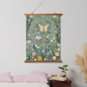 Fluttering Dreamscape Hangend Wandkleed (Slaapkamer)