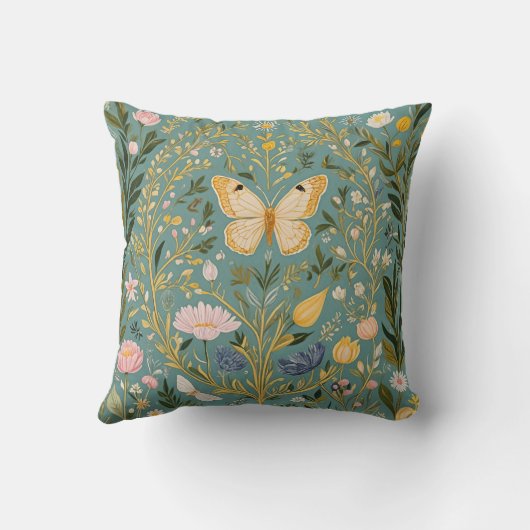 Fluttering Dreamscape Kussen (Achterkant)