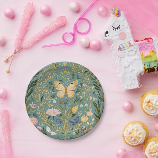 Fluttering Dreamscape Papieren Bordje (Feest)