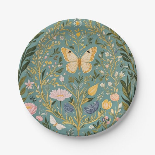 Fluttering Dreamscape Papieren Bordje (Voorkant)