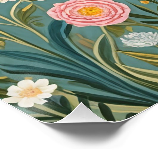 Fluttering Dreamscape Perfect Poster (Hoek)