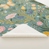 Fluttering Dreamscape Sherpa Deken (3/4)