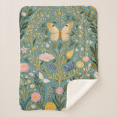 Fluttering Dreamscape Sherpa Deken (Voorkant)