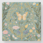 Fluttering Dreamscape Stenen Onderzetter (Voorkant)