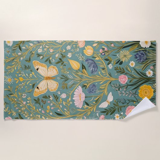 Fluttering Dreamscape Strandlaken (Voorkant)