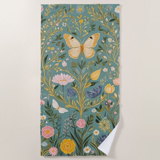 Fluttering Dreamscape Strandlaken (Voorkant)