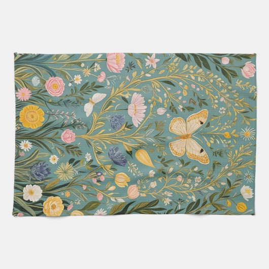 Fluttering Dreamscape Theedoek (Horizontaal)