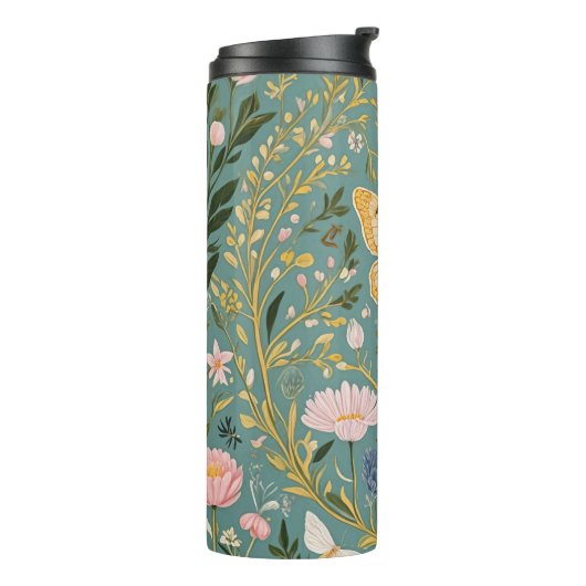 Fluttering Dreamscape Thermosbeker (Gedraaid links)