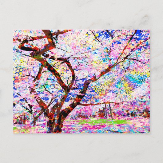 Fluttering Heart Briefkaart (Voorkant)