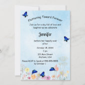 Fluttering naar Forever Kaart (Voorkant)