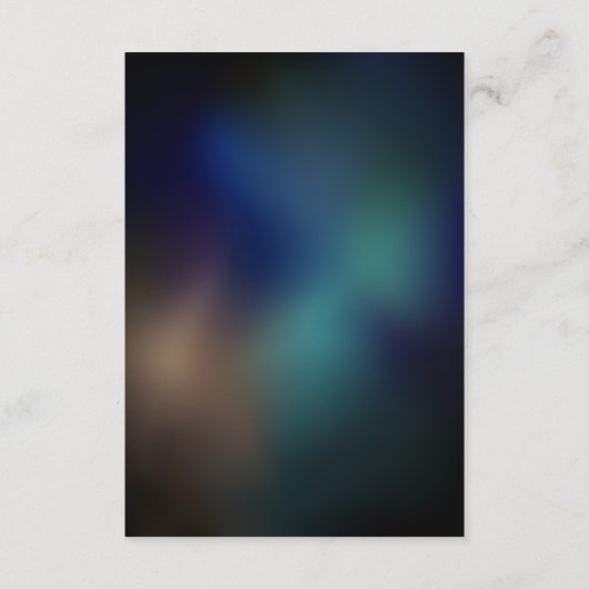 Fluttering Night Butterfly Advieskaart (Achterkant)