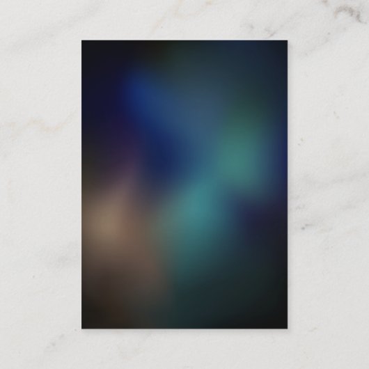 Fluttering Night Butterfly Advieskaart (Achterkant)