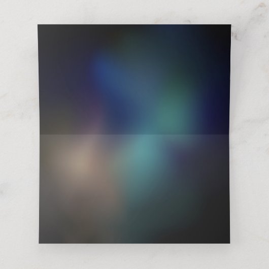 Fluttering Night Butterfly Afsprakenkaart (Binnenkant ongevouwen)