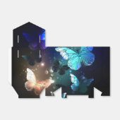 Fluttering Night Butterfly Bedankdoosjes (Uitgevouwen)