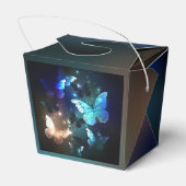 Fluttering Night Butterfly Bedankdoosjes (Achterkant)