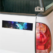Fluttering Night Butterfly Bumpersticker (Op Truck)