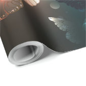 Fluttering Night Butterfly Cadeaupapier (Rol Hoek)