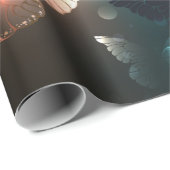 Fluttering Night Butterfly Cadeaupapier (Rol Hoek)