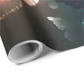 Fluttering Night Butterfly Cadeaupapier (Rol Hoek)