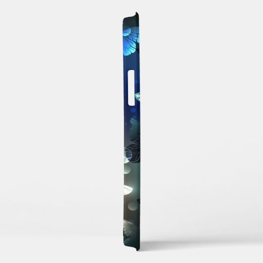 Fluttering Night Butterfly Case-Mate iPhone Case (Achterkant / Rechts)