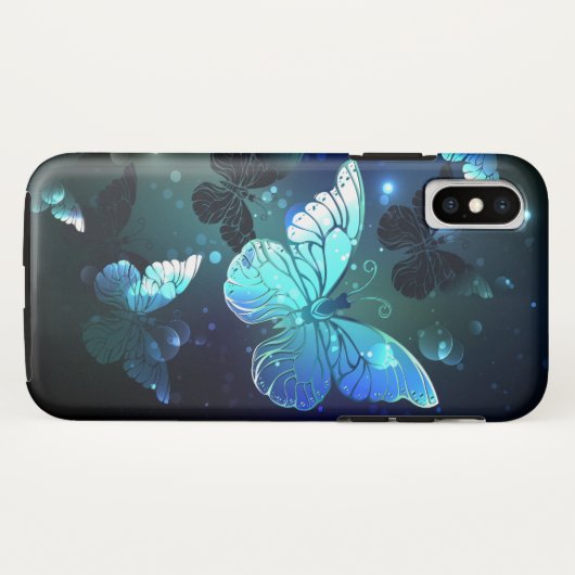 Fluttering Night Butterfly Case-Mate iPhone Case (Achterkant (horizontaal))