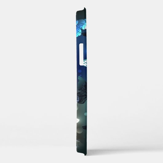 Fluttering Night Butterfly Case-Mate iPhone Case (Achterkant / Rechts)