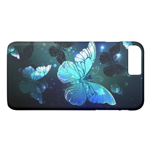 Fluttering Night Butterfly Case-Mate iPhone Case (Achterkant (Horizontaal))