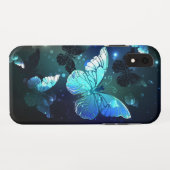Fluttering Night Butterfly Case-Mate iPhone Case (Achterkant (horizontaal))