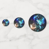 Fluttering Night Butterfly Confetti (Achterkanten)