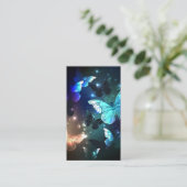 Fluttering Night Butterfly Contactkaartje (Staand voorkant)