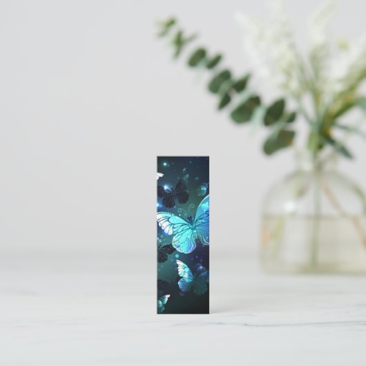Fluttering Night Butterfly Contactkaartje (Staand voorkant)