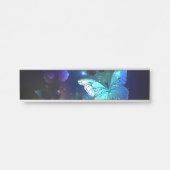 Fluttering Night Butterfly Deurbordje (Voorkant)