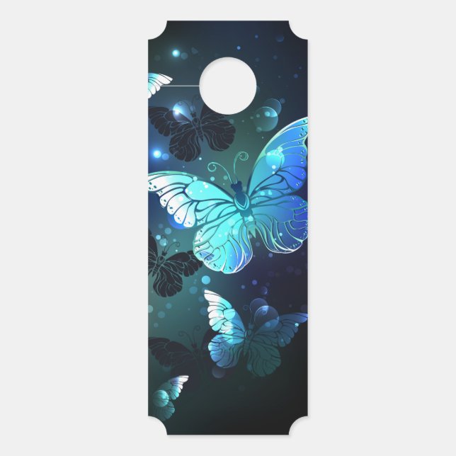 Fluttering Night Butterfly Deurhanger (Voorkant)