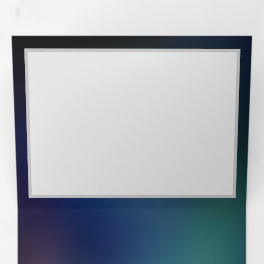 Fluttering Night Butterfly Drieluik Kaart (Binnenzijde eerst)