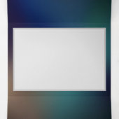 Fluttering Night Butterfly Drieluik Kaart (Binnenkant midden)