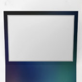 Fluttering Night Butterfly Drieluik Wenskaart (Binnenzijde eerst)