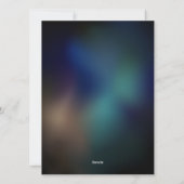 Fluttering Night Butterfly Feestdagenkaart (Achterkant)