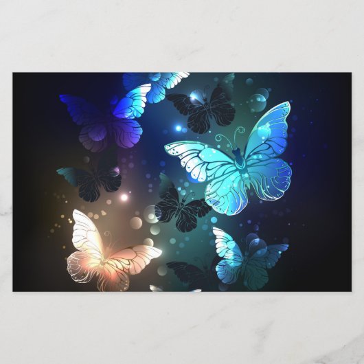 Fluttering Night Butterfly Flyer (Voorkant)