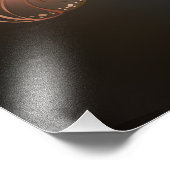 Fluttering Night Butterfly Foto Afdruk (Hoek)