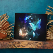 Fluttering Night Butterfly Fotoplaat (Zijkant)