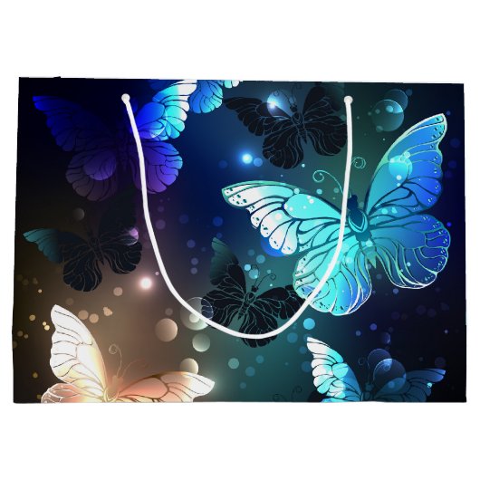 Fluttering Night Butterfly Groot Cadeauzakje (Achterkant)