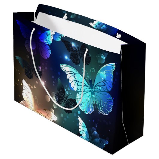 Fluttering Night Butterfly Groot Cadeauzakje (Achterkant Gekanteld)