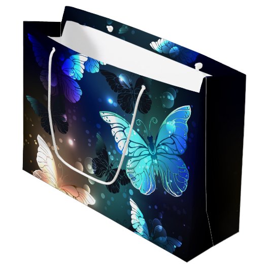 Fluttering Night Butterfly Groot Cadeauzakje (Voorkant Gekanteld)