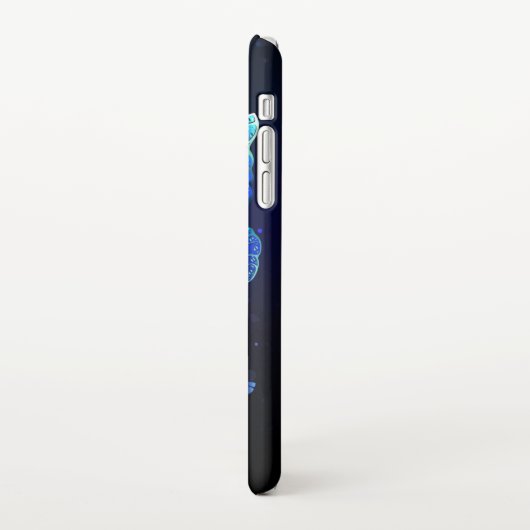 Fluttering Night Butterfly iPhone Hoesje (Linkerkant)