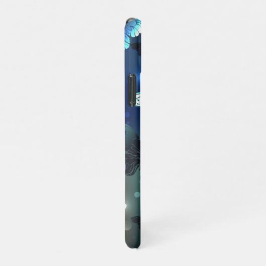 Fluttering Night Butterfly iPhone Hoesje (Rechterkant)