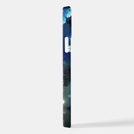 Fluttering Night Butterfly iPhone Hoesje (Rechterkant)