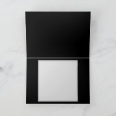 Fluttering Night Butterfly Kaart (Binnen)