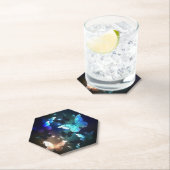 Fluttering Night Butterfly Kartonnen Onderzetters (Insitu)