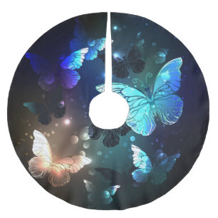 Fluttering Night Butterfly Kerstboom Rok