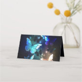 Fluttering Night Butterfly Klantenkaartje (Achterkant)